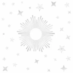 Sunburst Peel And Stick Decal With Circle Mirror - RoomMates -Home Decor Store GUEST c72fcc92 9c76 4d35 8aeb e3e46e6e000c