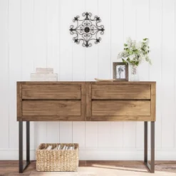 Medallion Metal Wall Art- 14.25 Inch Square Open Edge Metal Home Décor, Hand Crafted With Distressed Finish- Mounting Screws Included By Lavish Home -Home Decor Store GUEST c78b6f0d e2c7 4b5e aa10 6ceeee1b181b