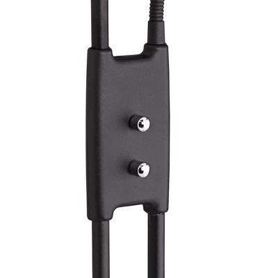 360 Lighting Taylor Modern Torchiere Floor Lamp With Side Light 72" Tall Satin Black LED Adjustable For Living Room Reading Bedroom Office House Home 8 360 Lighting Taylor Modern Torchiere Floor Lamp With Side Light 72" Tall Satin Black LED Adjustable For Living Room Reading Bedroom Office House Home - Image 6