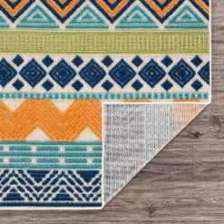 World Rug Gallery Marbella Contemporary Boho Indoor/Outdoor Area Rug -Home Decor Store GUEST cb7f95fa 3993 44d5 ba5b d997735d9759