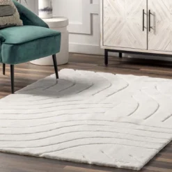 NuLOOM Camari Contemorary Faux Rabbit Machine Washable Area Rug -Home Decor Store GUEST cc1653e9 98f0 4806 8536 368242fdeee5