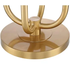 Possini Euro Design Mid Century Modern Glam Style Floor Lamp 4-Light LED 68.5" Tall Warm Gold Glass Globe Shade For Living Room House Uplight -Home Decor Store GUEST cc51f5fd 7f53 4bc4 a04a bcff2955d044