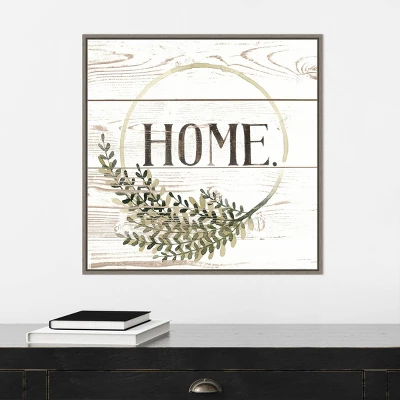22" X 22" Family Farmhouse I By Grace Popp Framed Canvas Wall Art Gray Wash - Amanti Art 7 22" X 22" Family Farmhouse I By Grace Popp Framed Canvas Wall Art Gray Wash - Amanti Art - Image 5