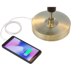 Possini Euro Design Possini Euro® Wyndham Desk Lamp With Glass Shade And Dual USB Ports 14 Possini Euro Design Possini Euro® Wyndham Desk Lamp With Glass Shade And Dual USB Ports -Home Decor Store GUEST cfa3a629 69c9 4678 8598 75a383393ac9