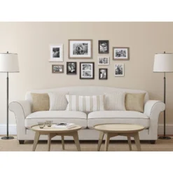 10pc Bordeaux Frame Box Set White/Black/Natural Wood - Kate And Laurel -Home Decor Store GUEST cff9945c 5972 4ebc acff 762e35be9930