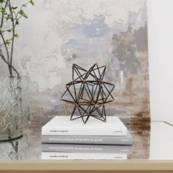 Modern Reflections Iron Geodesic Decorative Star (7") - Olivia & May -Home Decor Store GUEST d044b0c5 8254 457a 8210 714b39534d39