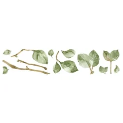 Leaf Twig Peel And Stick Giant Wall Decal Green - RoomMates -Home Decor Store GUEST d11a2d4d e437 45d5 9e1f 0673820e4ee5