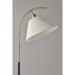 Jerome Floor Lamp Black/Antique Brass - Adesso -Home Decor Store GUEST d387bd93 9c00 4080 a6e6 7638fd809c26