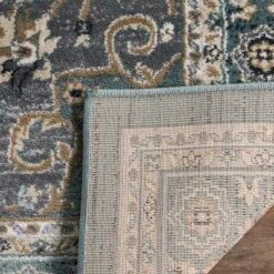 2'3"x12' Medallion Loomed Runner Rug Teal/Gray - Safavieh -Home Decor Store GUEST d42edff1 47d7 4c6b 8d5a 9108769097cb