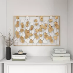 Modern Ornamental Wall Decor Gold - Olivia & May 19 Modern Ornamental Wall Decor Gold - Olivia & May -Home Decor Store GUEST d63c723e b80b 48f3 bc6a 570d11cf9132