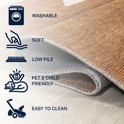 Chayton Minimalist Geometric Machine-Washable Area Rug - JONATHAN Y 8 Chayton Minimalist Geometric Machine-Washable Area Rug - JONATHAN Y - Image 6