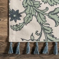 NuLOOM Thomas Paul Octopus Tasseled Area Rug -Home Decor Store GUEST d804306a d4e2 4f4c a116 4dba228bf491