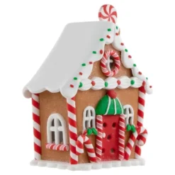 Northlight 5.25" LED Lighted Gingerbread Candy House Christmas Decoration -Home Decor Store GUEST d8334252 9e54 40ad bbcb ddda1b9c0190