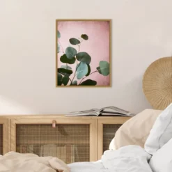 16" X 20" Sage Eucalyptus No.2 By Lupen Grainne Framed Canvas Wall Art - Amanti Art -Home Decor Store GUEST d880109a 50c8 48f2 94a0 79cc5966e0a4