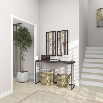 Set Of 2 Metal Bird Wall Decors With Real Wood Detailing Black - Olivia & May 16 Set Of 2 Metal Bird Wall Decors With Real Wood Detailing Black - Olivia & May - Image 14