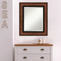 23" X 27" Beveled Vogue Bronze Wall Mirror - Amanti Art 14 23" X 27" Beveled Vogue Bronze Wall Mirror - Amanti Art -Home Decor Store GUEST da998316 84aa 4abe ab89 54f85f5804b3