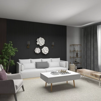 Modern Ornamental Wall Decor Set Of 3 White - Olivia & May 9 Modern Ornamental Wall Decor Set Of 3 White - Olivia & May - Image 7