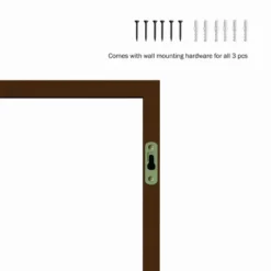 Floating Shelves- Cube Wall Shelf Set With Hidden Brackets, 3 Sizes To Display Décor, Books, Photos, More- Hardware Included By Lavish Home (Black) -Home Decor Store GUEST de14dabf a452 45a5 b259 58e4d900aff0 1