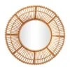 Bohemian Rattan Handmade Weaved Frame Wall Mirror Brown - Olivia & May -Home Decor Store GUEST de2b42a8 7a1f 4f57 9bb8 ebfe968430d9