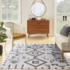 Nicole Curtis Machine Washable Series 1 Bohemian Diamond Motif Indoor Rug -Home Decor Store GUEST df024cd6 5408 4ba0 b05f 04af612a8c0b