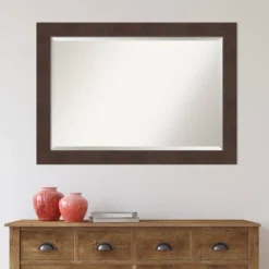 41" X 29" Wildwood Framed Wall Mirror Brown - Amanti Art 12 41" X 29" Wildwood Framed Wall Mirror Brown - Amanti Art -Home Decor Store GUEST e01654f5 09bc 45ff 83c8 f7bd800e5e2e