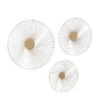 Set Of 3 Metal Sunburst Radial Wall Decors Gold - The Novogratz -Home Decor Store GUEST e21eb474 6aec 44c8 b6f3 4a17eefb2830