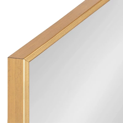 22" X 31" Rhodes Hexagon Wall Mirror Gold - Kate & Laurel All Things Decor 7 22" X 31" Rhodes Hexagon Wall Mirror Gold - Kate & Laurel All Things Decor - Image 5