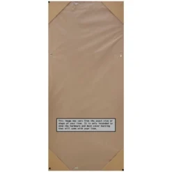 28" X 64" Non-Beveled Carlisle Blonde Wood Full Length Floor Leaner Mirror - Amanti Art -Home Decor Store GUEST e24b4c17 0c31 4932 bb53 7e33a04a84af