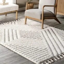 NuLOOM Risette Geometric Shag Tassel Area Rug 17 NuLOOM Risette Geometric Shag Tassel Area Rug -Home Decor Store GUEST e28485e0 2e93 4658 aa5d a8c1bf96dbd9