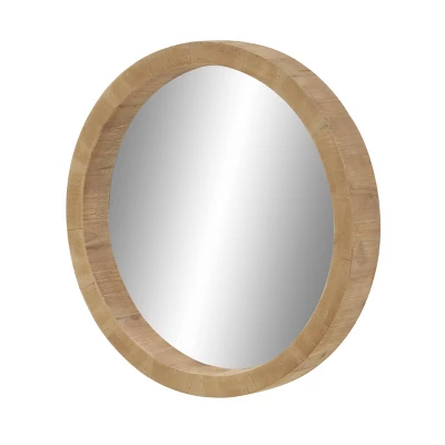 Contemporary Wood Wall Mirror Brown - Olivia & May 20 Contemporary Wood Wall Mirror Brown - Olivia & May - Image 18