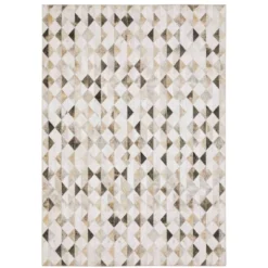 Marcel Geometric Animal Print Area Rug Beige/Brown - Captiv8e Designs -Home Decor Store GUEST e3c2288d 16f0 4a22 8322 86eee079af32