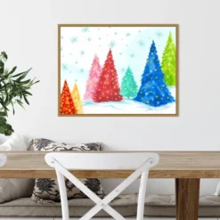 24" X 18" Magic Christmas Trees I By PI Studio Framed Canvas Wall Art - Amanti Art 9 24" X 18" Magic Christmas Trees I By PI Studio Framed Canvas Wall Art - Amanti Art -Home Decor Store GUEST e4a541f3 c024 4b9e 8fca ba5535c22769