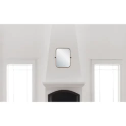 24" X 20.5" Decorative Pivoting Wall Mirror Copper - Storied Home