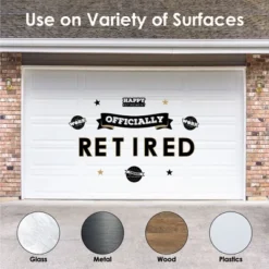 Big Dot Of Happiness Happy Retirement - Peel And Stick Retirement Party Decoration - Wall Decals Backdrop