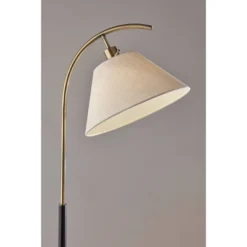 Jerome Floor Lamp Black/Antique Brass - Adesso -Home Decor Store GUEST e7ea5849 be86 4a46 9dac d94e1cc950aa