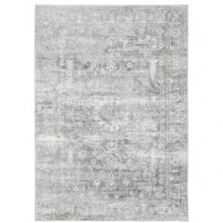 Micah Washable Distressed Oriental Indoor Area Rug Gray/Ivory - Captiv8e Designs -Home Decor Store GUEST e9decdf2 bb34 4c2a 8044 47f0b239bf6a