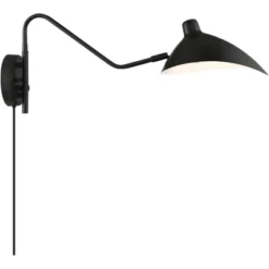 360 Lighting Colborne Modern Swing Arm Wall Lamp Black Metal Plug-in Light Fixture Up Down Shade For Bedroom Bedside Living Room Reading Home House 13 360 Lighting Colborne Modern Swing Arm Wall Lamp Black Metal Plug-in Light Fixture Up Down Shade For Bedroom Bedside Living Room Reading Home House -Home Decor Store GUEST ea6b37c1 f80b 455b ada9 c0244a820dad