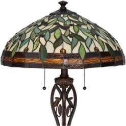 Robert Louis Tiffany Traditional Floor Lamp 60" Tall Bronze Tiffany Style Leaf Pattern Stained Glass Shade For Living Room Reading Bedroom 15 Robert Louis Tiffany Traditional Floor Lamp 60" Tall Bronze Tiffany Style Leaf Pattern Stained Glass Shade For Living Room Reading Bedroom -Home Decor Store GUEST ea890b51 0277 4aea ab51 63928e9fda78