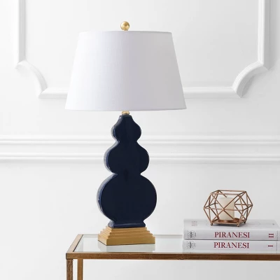 29" Ceramic/Resin Carter Table Lamp (Includes Energy Efficient Light Bulb) - JONATHAN Y 4 29" Ceramic/Resin Carter Table Lamp (Includes Energy Efficient Light Bulb) - JONATHAN Y - Image 2