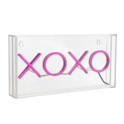 11.75" XOXO Contemporary Glam Acrylic Box Pendant (Includes LED Light Bulb) Neon Pink - JONATHAN Y 7 11.75" XOXO Contemporary Glam Acrylic Box Pendant (Includes LED Light Bulb) Neon Pink - JONATHAN Y -Home Decor Store GUEST eeb9e6ae e746 4aa3 be2c a3934f54f7e4