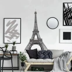 Eiffel Tower Peel And Stick Giant Wall Decal Black - ROOMMATES -Home Decor Store GUEST ef5d69d5 1bb6 4c49 842c c20fa9d0ae19