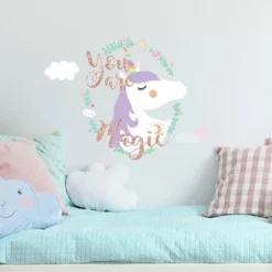 Unicorn Magic Peel And Stick Giant Wall Decal - RoomMates -Home Decor Store GUEST ef826a36 cd58 48a3 9af3 eb4249e66553
