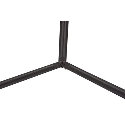 HOMCOM Industrial Style Tripod Floor Lamp, Vintage Spotlight Reading Lamp With Wooden Metal Legs, Wood And Black 6 HOMCOM Industrial Style Tripod Floor Lamp, Vintage Spotlight Reading Lamp With Wooden Metal Legs, Wood And Black - Image 4