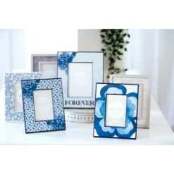 Shiraleah Blue Eden Animal Print 4x6 Picture Frame -Home Decor Store GUEST f416a213 01ea 423b bc80 db67ab0f282b