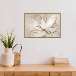 23" X 16" Transparent Beauty III By Eva Watts Framed Canvas Wall Art - Amanti Art -Home Decor Store GUEST f46835e5 77d5 4b9b b036 b169aeca20da