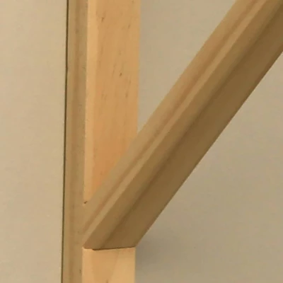 Potomac Wooden Bracket Natural - Inplace 4 Potomac Wooden Bracket Natural - Inplace - Image 2