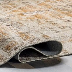 NuLOOM Aada Persian Machine Washable Area Rug -Home Decor Store GUEST f7af3817 2ffb 4965 a20b d83e40407552