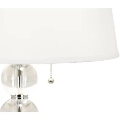 Vienna Full Spectrum Modern Table Lamp 26 1/2" High With USB Dimmer Stacked Crystal Spheres White Drum Shade For Bedroom Living Room Desk Bedside 13 Vienna Full Spectrum Modern Table Lamp 26 1/2" High With USB Dimmer Stacked Crystal Spheres White Drum Shade For Bedroom Living Room Desk Bedside -Home Decor Store GUEST f8d714c2 b935 4689 808d 22b16c584533