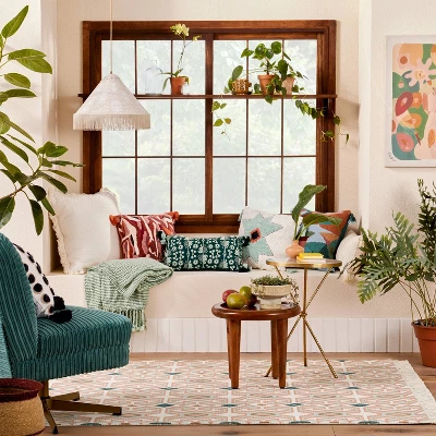 Tapestry Ogee Medallion Rug Blush - Opalhouse™ Designed With Jungalow™ 3 Tapestry Ogee Medallion Rug Blush - Opalhouse™ Designed With Jungalow™