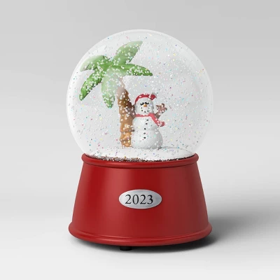 Beach Snowman Snow Globe - Wondershop™ 4 Beach Snowman Snow Globe - Wondershop™ - Image 2